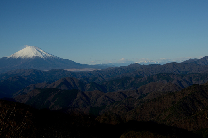 鍋割山からの富士山