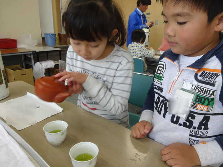 お茶の淹れ方