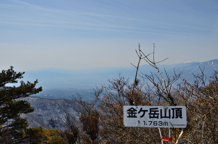 金ヶ岳山頂