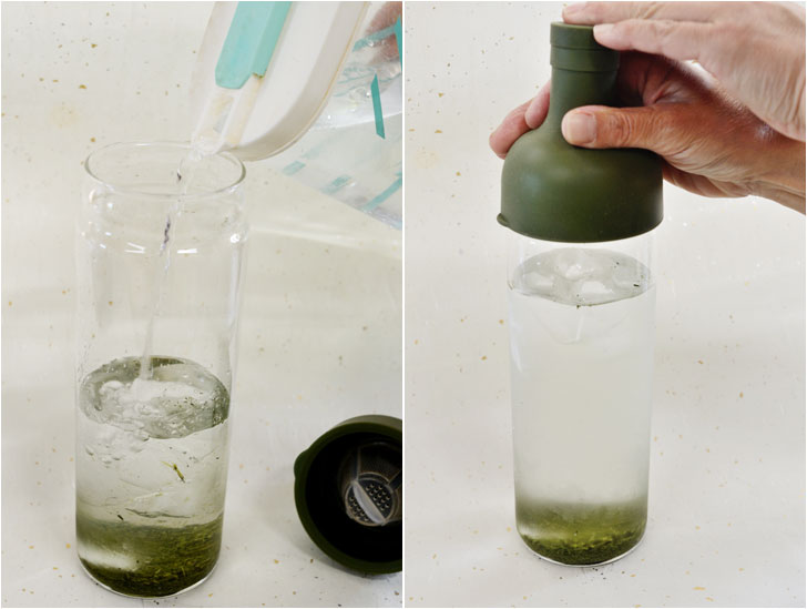 氷水出し緑茶、棒茶