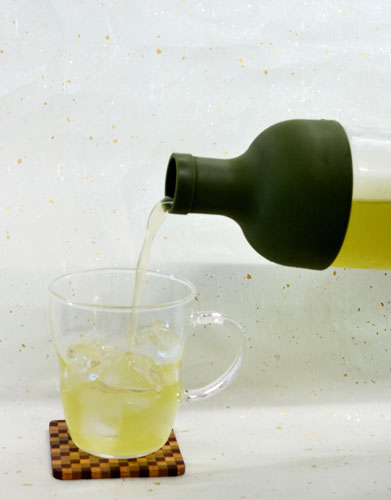 氷水出し緑茶、棒