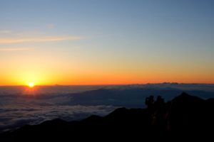 大天井岳､日の出