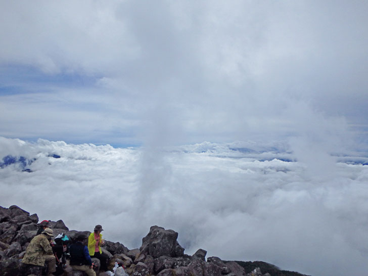 蓼科山山頂