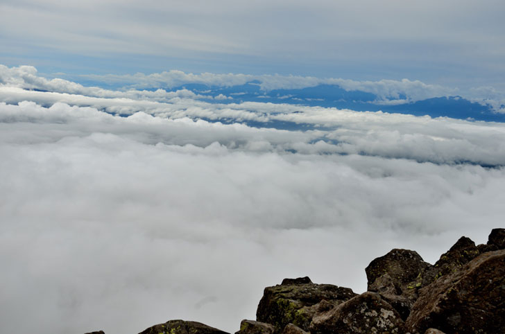 蓼科山山頂