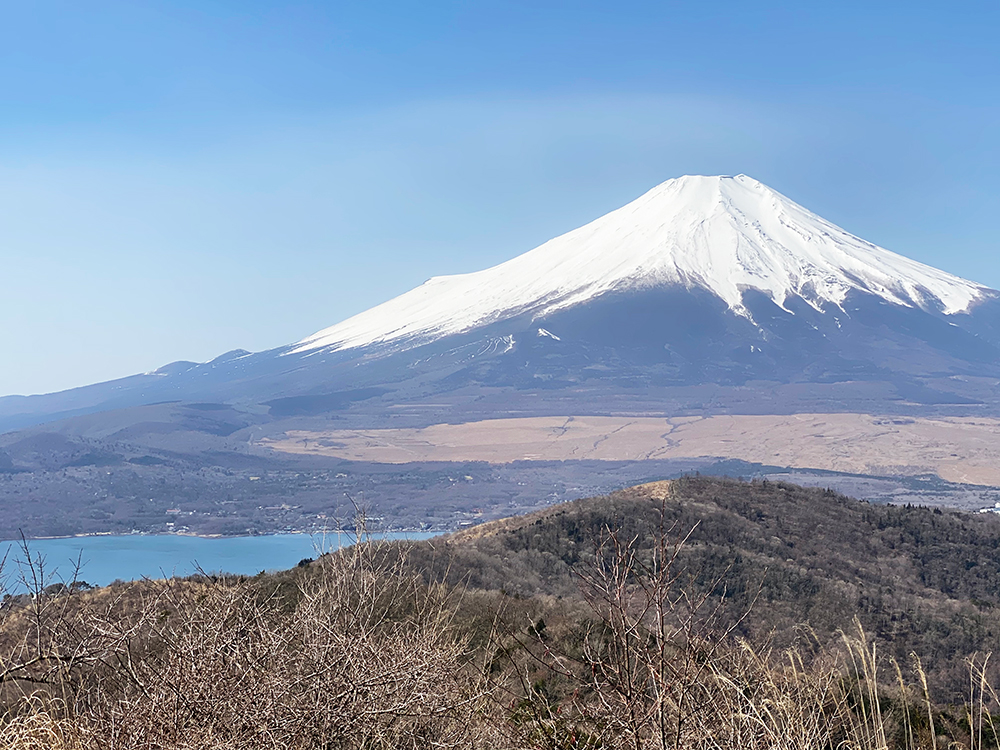 石割山、富士山