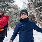 厳冬期の蓼科山
