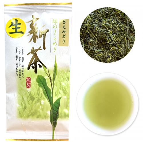 生新茶-さえみどり 手摘み 30g