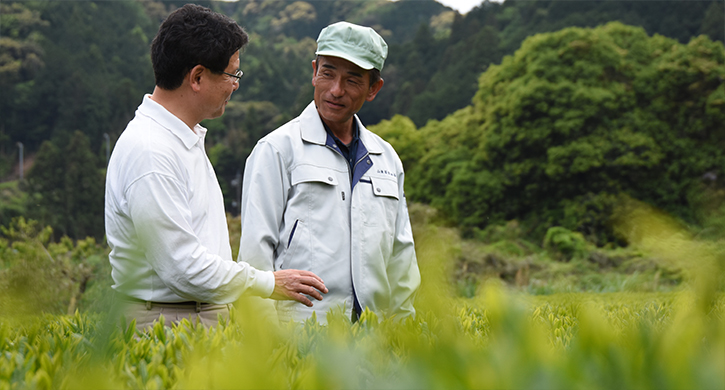 山東茶業組合との対談